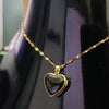 New Love Pendant Necklace Enamel Heart Pendant