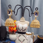 Antique Jhumki Earrings for Girls Trendy Fashion