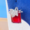 Stone Leaf Studs