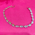 Elegant Silver Crystal Tennis Bracelet for Women – Sparkling Statement Jewelry