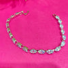 Elegant Silver Crystal Tennis Bracelet for Women – Sparkling Statement Jewelry