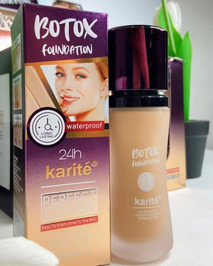 Botox Foundation Karité 24h Waterproof – Long Lasting Perfect Cover
