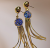 Royal Blue Gemstone Earrings