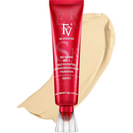 Fv Sk-forever Liquid Foundation – Lightweight Oil-control Formula With Peptides & Bird’s Nest Extract – Nourishing Ivory Shade Base Makeup (30g Tube)