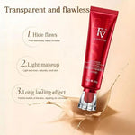 Fv Sk-forever Liquid Foundation – Lightweight Oil-control Formula With Peptides & Bird’s Nest Extract – Nourishing Ivory Shade Base Makeup (30g Tube)