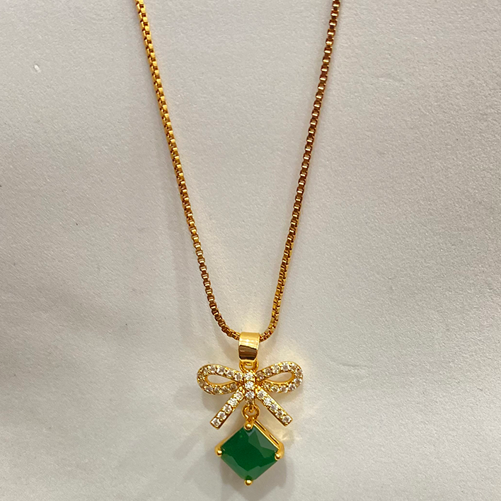 Green Pendent Commemorative Trendy Style